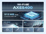 AXE5400 Tri-Band Gigabit Wi-Fi 6E Router