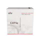 UNV CAT5e UL CMR (350 Mhz) 24AWG Riser 1000FT Pull Box Network Cable