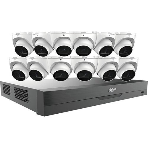 Dahua HDCVI System 16-Channel DVR 12 Cameras