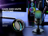 HAVIT GK52 Dynamic RGB lighting gaming microphone