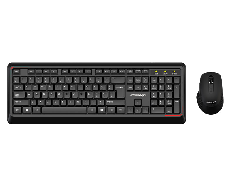 Speedex KB3090CM Wireless 2.4Ghz Keyboard and Mouse desktop combo ...