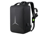 Laptop Backpack with Lock and USB -Black