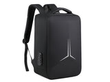 Laptop Backpack with Lock and USB -Black