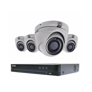 Hikvision DVR and 4 Cameras 5MP KIT Camera system