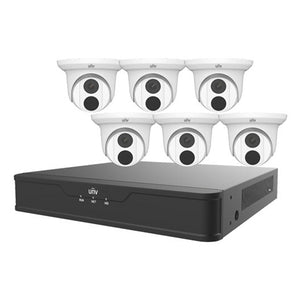 UNV 8CH  NVR -2TB 6x4MP  Cameras Kit