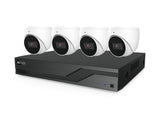 All-In-One 4 Channel 5MP Kit, XVR with Security 1TB HDD installed , 4pcs 5MP Turret Cameras