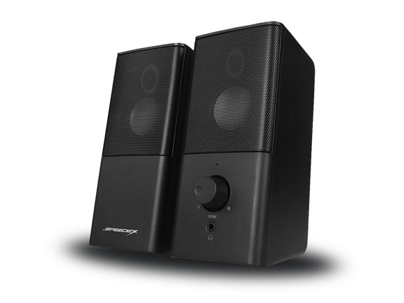 Multimedia 2.0 channel 6W stereo 3.5mm PC speaker