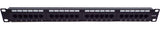 24 Port (1U) Patch Panel - CAT5e 110 T568A or T568B  Jacks 24 Port (1U)