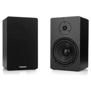 Two-way bookshelf speakers  Black (Pair) - NuvoTECH