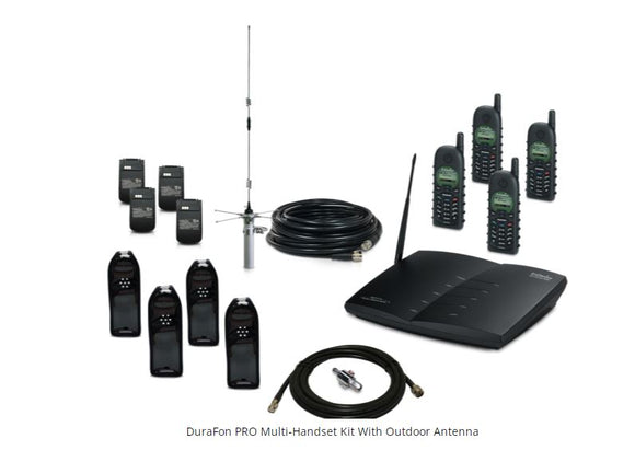 DuraFon PRO Multi-Handset Kit With Outdoor Antenna