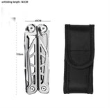 Camping EDC Multitool Outdoor Plier Cable Wire Cutter Folding Knife