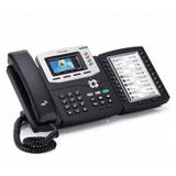 HTek 840P HTEK-UC840 Color IP Phone with UC40 Expansion Module - NuvoTECH