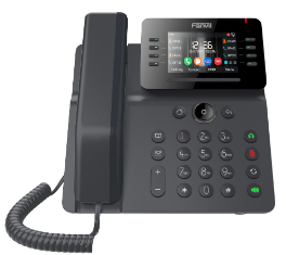 Fanvil V64 IP phone Black 8 lines LCD Wi-Fi V64 LCD, 3.5", 192x64, LCD, LED,