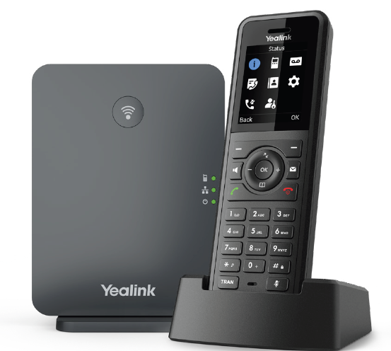 Yealink W77P POE  VOIP SIP Dect kit W70B Base and W73H handset