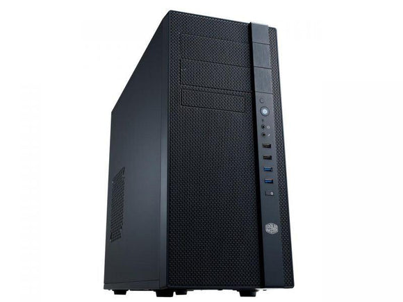 Cooler Master N400 N-Series Mid Tower Computer Case with Fully Meshed Front Panel NSE-400-KKN2 - NuvoTECH