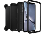 OtterBox Defender  Fitted Hard Shell Case for iPhone XR - Black - NuvoTECH