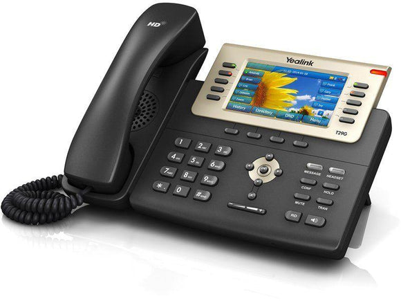 Yealink SIP-T29G Gigabit VoIP IP Phone - NuvoTECH