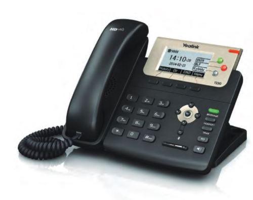 Yealink SIP-T23G: 3 Line HD VoIP PoE Phone-Power Supply Included - NuvoTECH