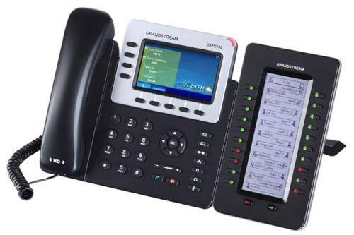 Grandstream GXP2140 IP Gigabit Phone + Expansion Module Mod GXP2200EXT - NuvoTECH