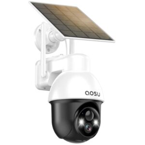 Aosu C9L-4MP PT Battery-Camera Solar-Panel