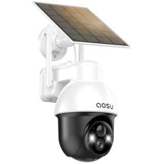 Aosu C9L-4MP PT Battery-Camera Solar-Panel