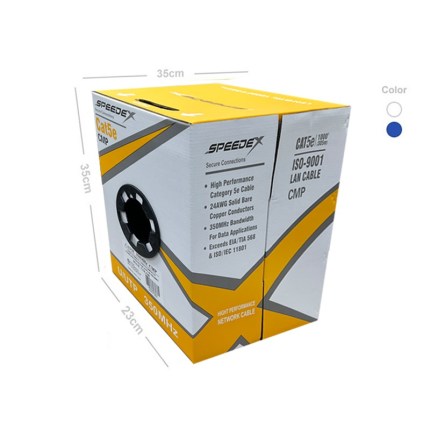 Speedex CAT5e CMP/FT6 (350 Mhz) 1000FT
