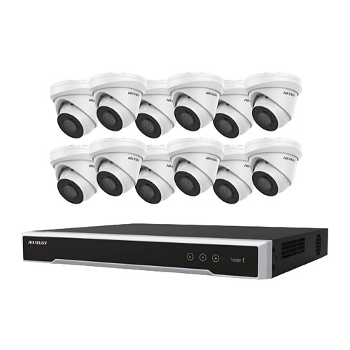 Hikvision NVR 16Channel 13-Piece Camera-Kit