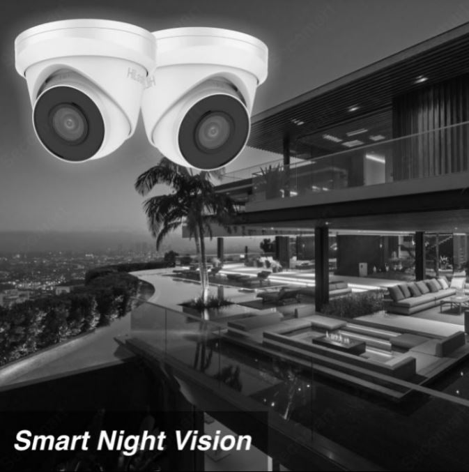 HiLook 8MP/4K PoE Turret Kit 6 Camera - Image 3