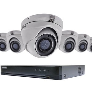 DVR DVS Camera system 8 Channels TVI KIT with 8 5MP cameras