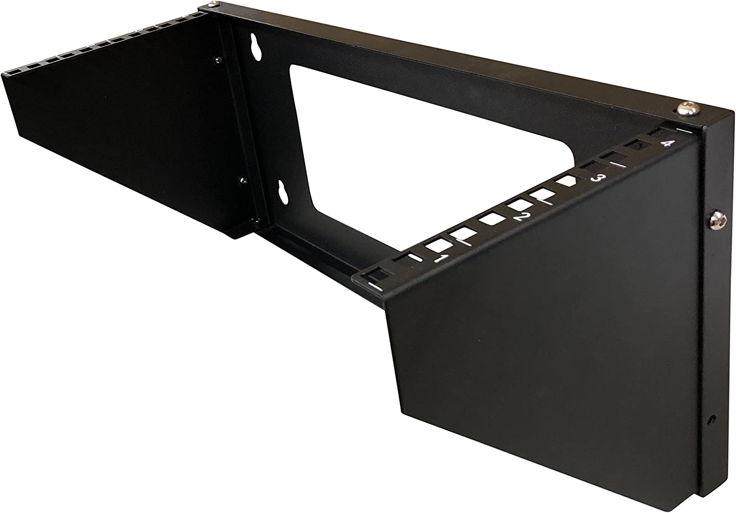 Kenuco-4UwallMountrack-1 4U 19 Inch Vertical Wall-Mount Rack