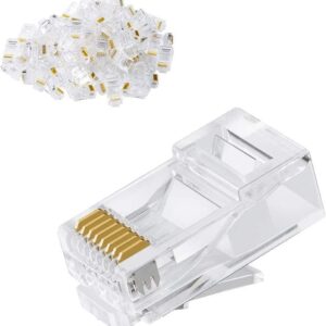 Cat6 RJ45 CableCreation Connector 50-Pack
