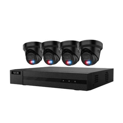 AI Guarding IP-KIT4642-BR-BLACK 4 Channel 8MP NVR