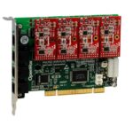 OpenVox A400P Asterisk PCI Card 4 Port 0 FXS 4 FXO VoIP PBX