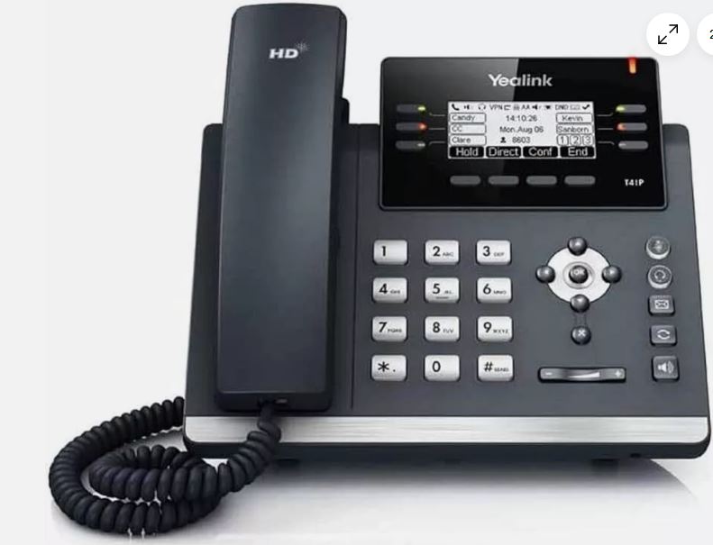 Yealink SIP-T41P 6-line keys-LED Phone