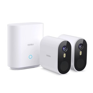 Aosu C6S-2H 5MP 2pcs Battery-Powered