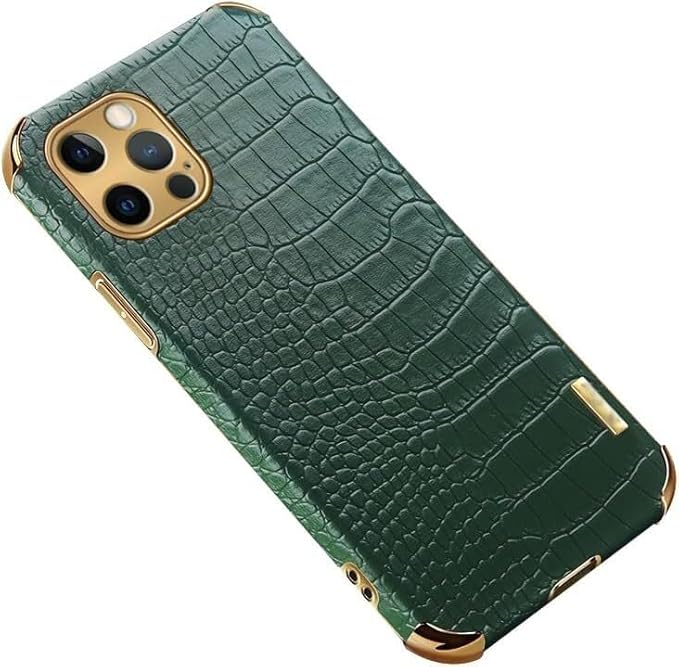 Premium Leather Classic Crocodile Phone-Case - Image 2