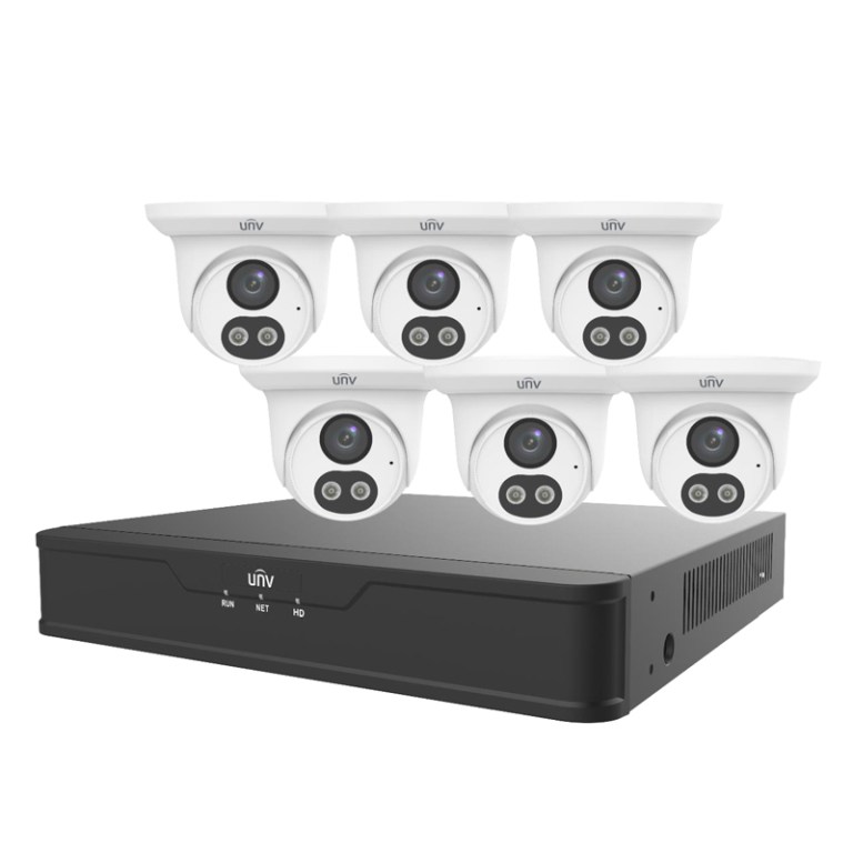 UNV EKDL-S31P8T46T2 6pcs-4MP IP