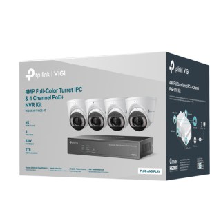 TP-LINK VIGI NK4P-T4425-2T 4pcs-4MP