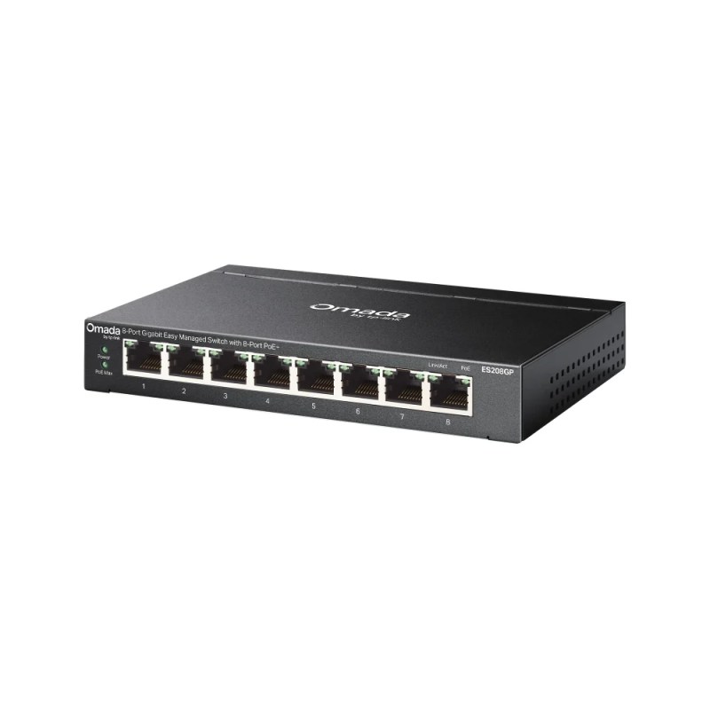 Omada 8-Port-PoE+ Gigabit Managed Switch