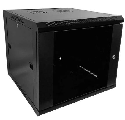 Wall Mount Cabinet 9U x 19.5 inch Usable Depth
