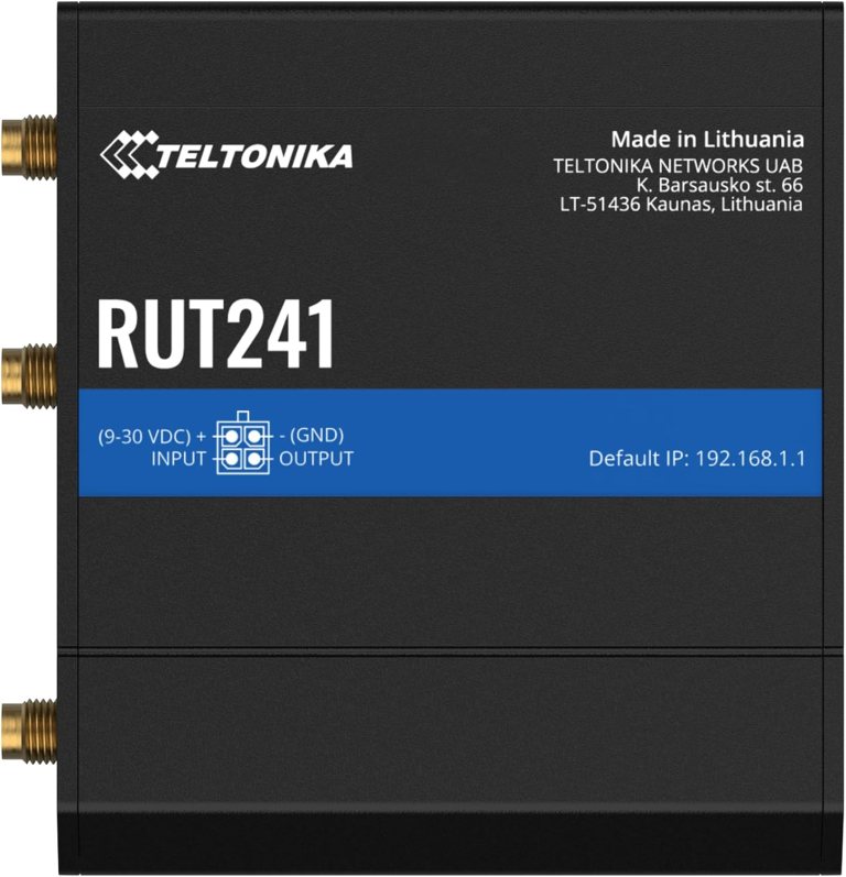 Teltonika RUT241 4G Industrial Cellular Router