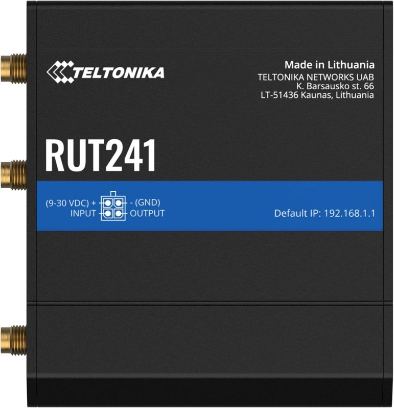 Teltonika RUT241 4G Industrial Cellular Router