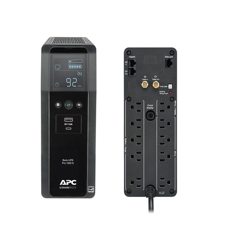 APC BR1000MS Back-UPS Pro 1000VA 600W