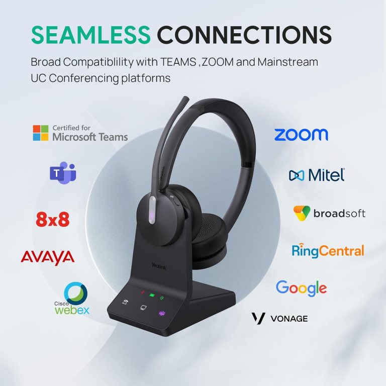 Yealink WH64 DECT Hybrid Wireless Headset